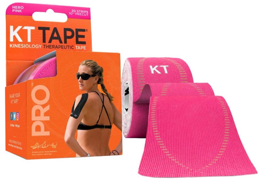 KT TAPE - HERO PINK 20 STRIPS (2X10IN)